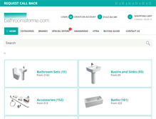 Tablet Screenshot of bathroomsforme.com